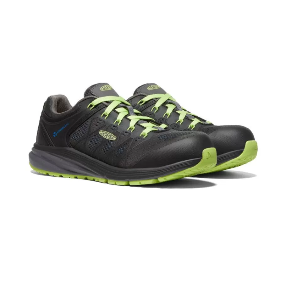 Men KEEN Work Boots & Shoes-Men'S Vista Energy (Carbon-Fiber Toe) | Magnet/Green Glow