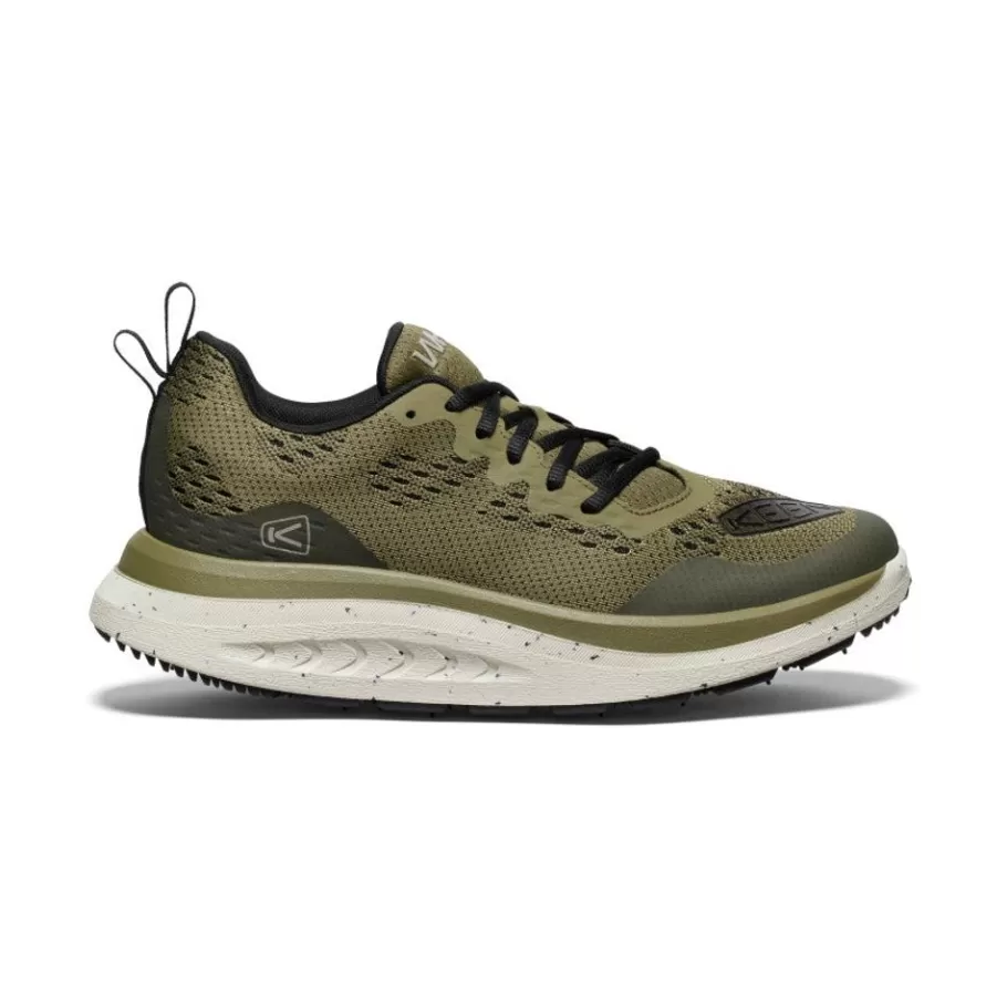 Men KEEN Shoes-Men'S Wk400 Walking Shoe | Martini Olive/Black