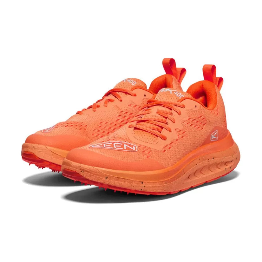 Men KEEN Shoes-Men'S Wk400 Walking Shoe | Tangerine