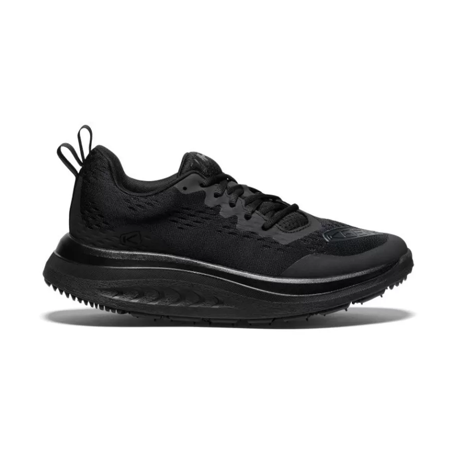 Men KEEN Shoes-Men'S Wk400 Walking Shoe | Triple Black