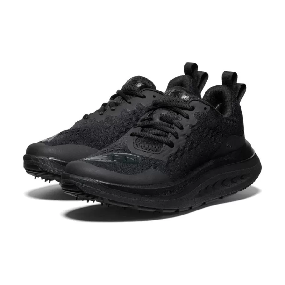 Men KEEN Shoes-Men'S Wk400 Walking Shoe | Triple Black