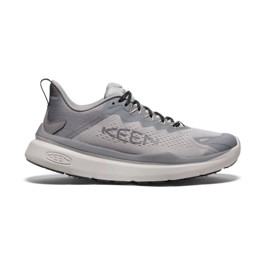 Men KEEN Shoes-Men'S Wk450 Walking Shoe | Alloy/Steel Grey