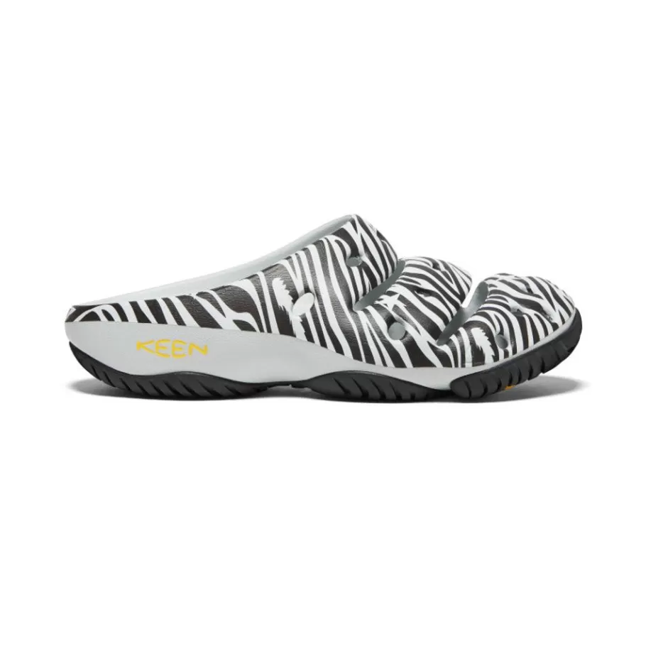 Men KEEN Slip-Ons-Men'S Yogui Arts | Atms Zebra Star