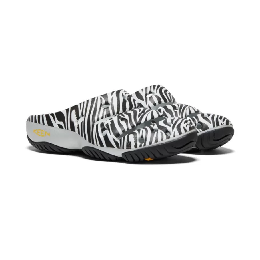 Men KEEN Slip-Ons-Men'S Yogui Arts | Atms Zebra Star