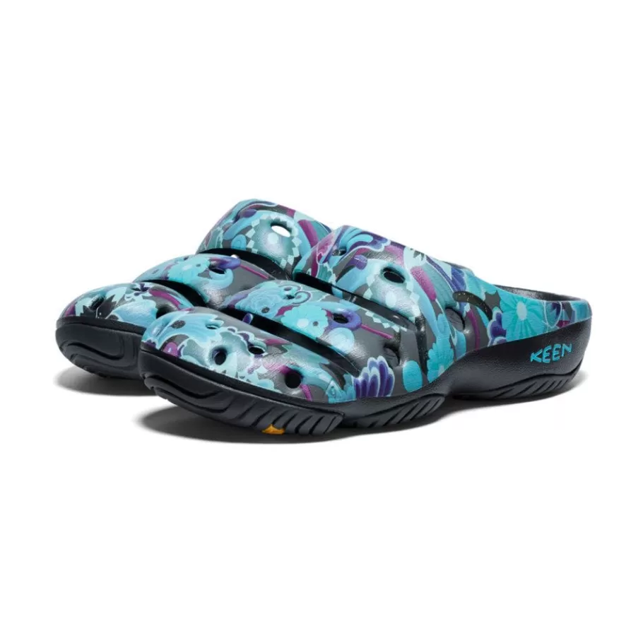 Men KEEN Slip-Ons-Men'S Yogui Arts Clog X Gravityfree | Flowers