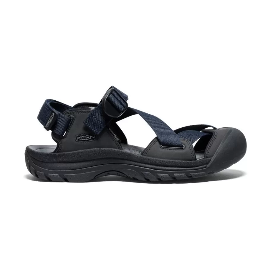 Men KEEN Sandals-Men'S Zerraport Ii Sandal | Sky Captain/Black