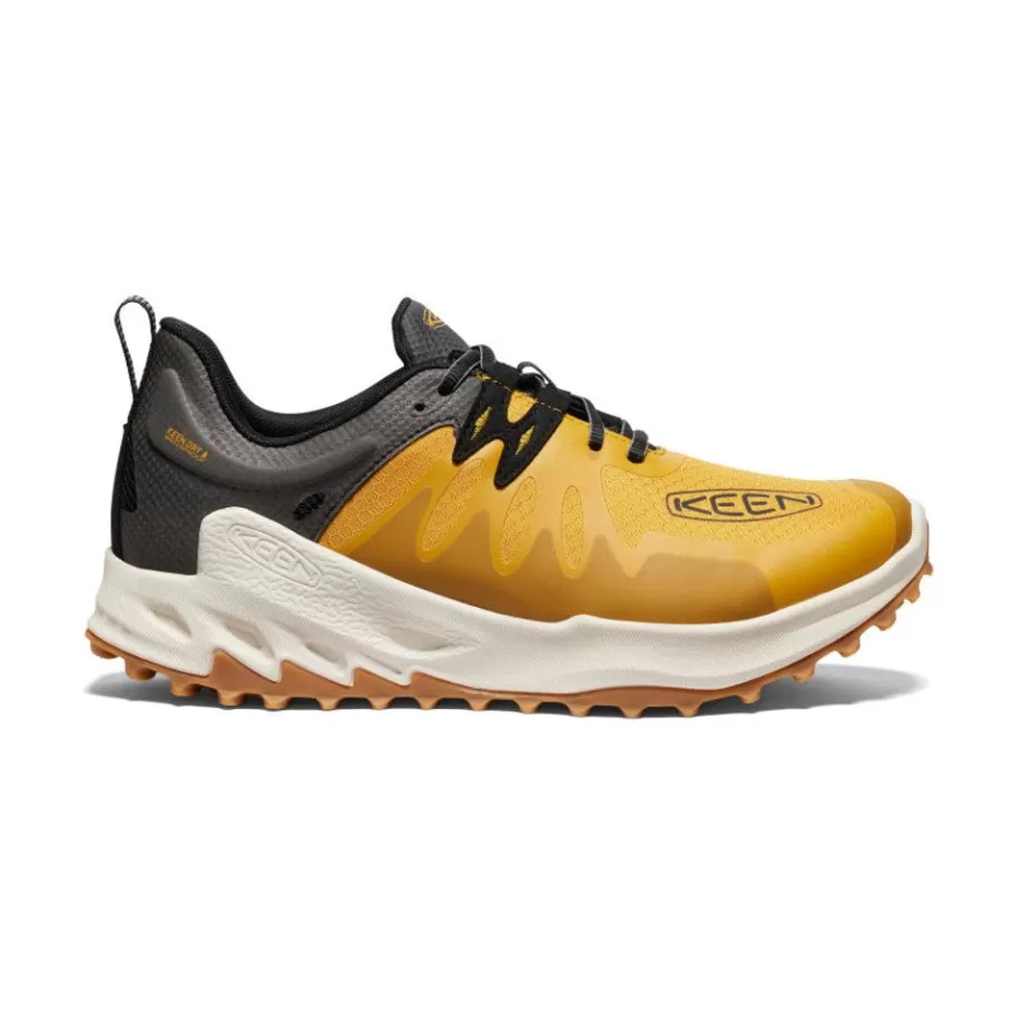 Men KEEN Shoes-Men'S Zionic Waterproof Hiking Shoe | Golden Yellow/Black