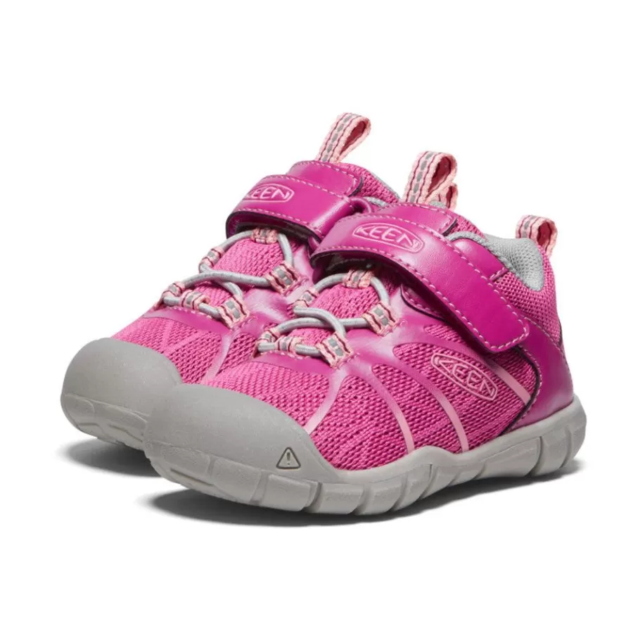 Kids KEEN Shoes-Toddlers' Chandler 2 Cnx Sneaker | Festival Fuchsia/Ibis Rose