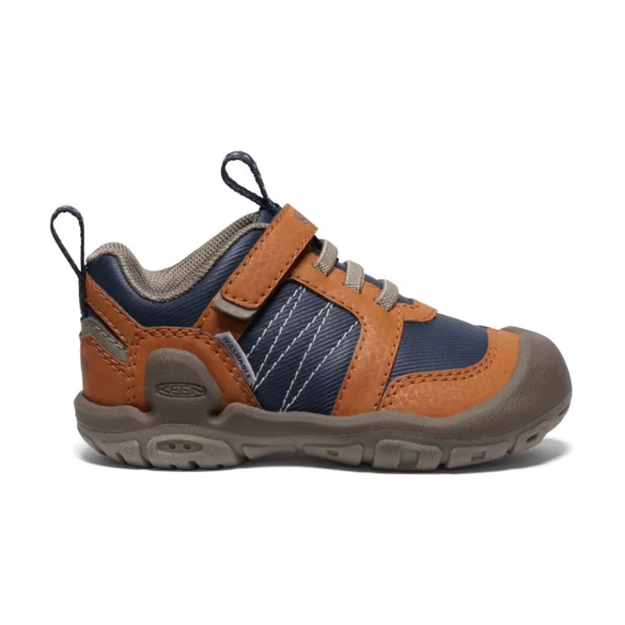 Kids KEEN Shoes-Toddlers' Knotch Peak Sneaker | Maple/Sky Captain