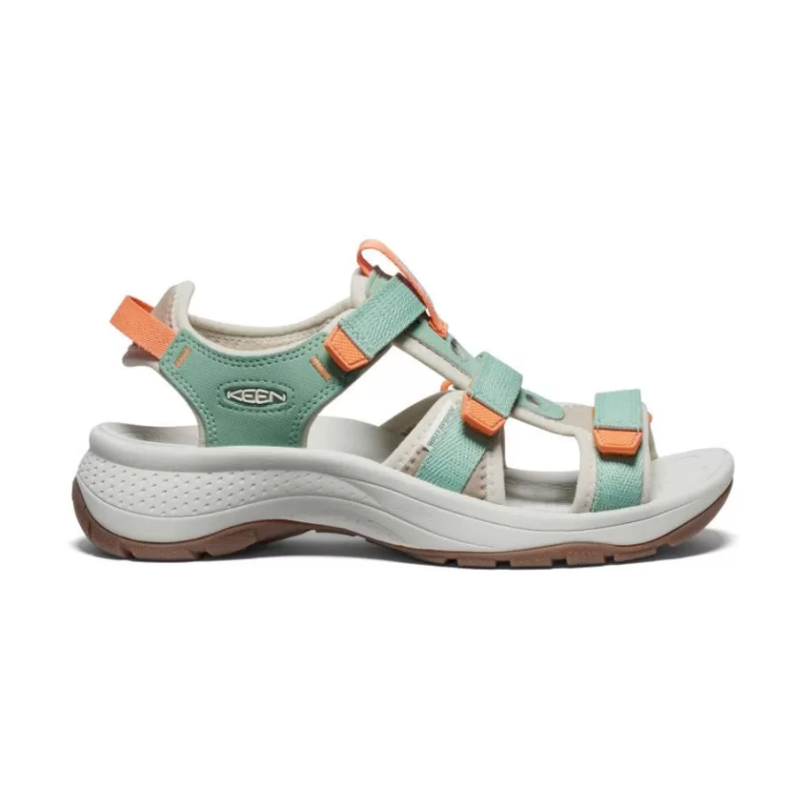 Women KEEN Sandals-Women'S Astoria West Open-Toe | Granite Green/Tangerine