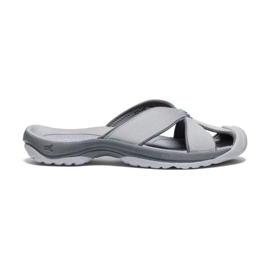 Women KEEN Slip-Ons-Women'S Bali Slide Sandal | Alloy/Steel Grey