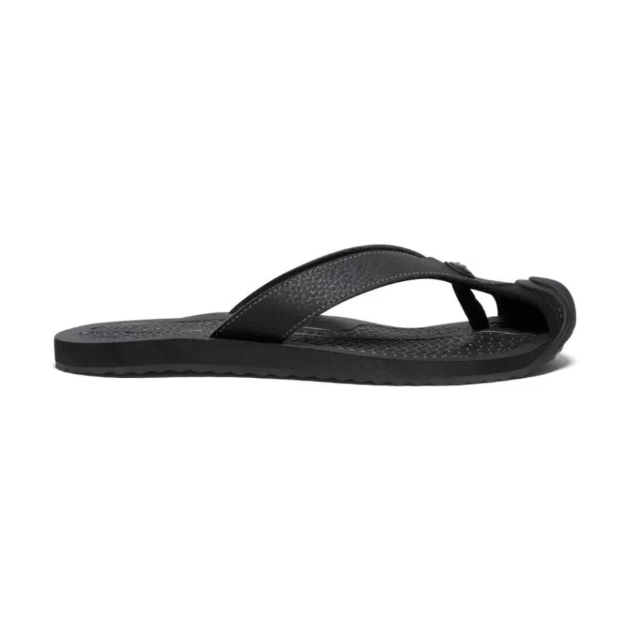 Women KEEN Slip-Ons-Women'S Barbados Flip-Flop | Black/Steel Grey