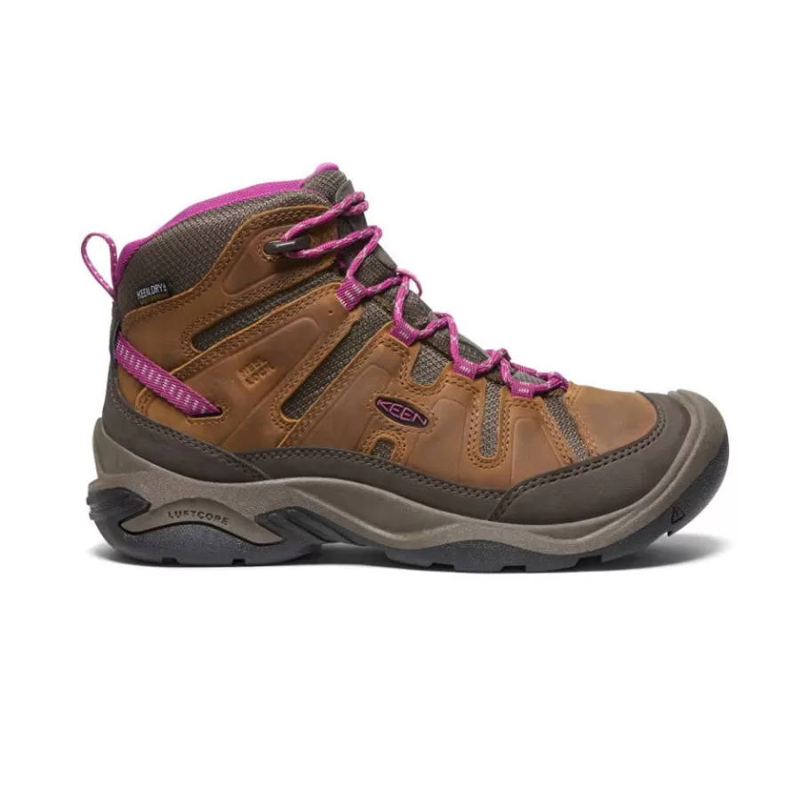 Women KEEN Boots-Women'S Circadia Waterproof Boot | Syrup/Boysenberry