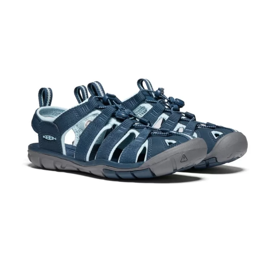 Women KEEN Sandals-Women'S Clearwater Cnx Sandal | Navy/Blue Glow