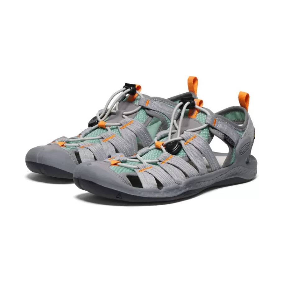 Women KEEN Sandals-Women'S Drift Creek H2 Sandal | Alloy/Granite Green