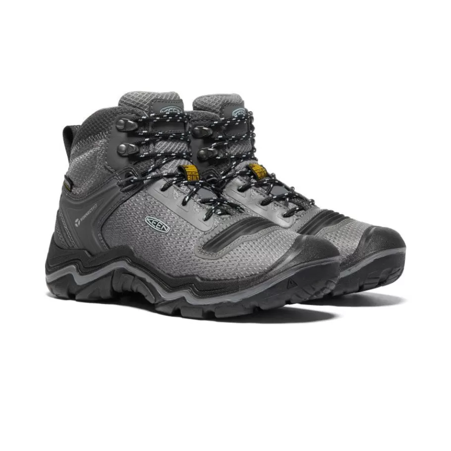 Women KEEN Boots-Women'S Durand Evo Waterproof Mid | Steel Grey/Cloud Blue