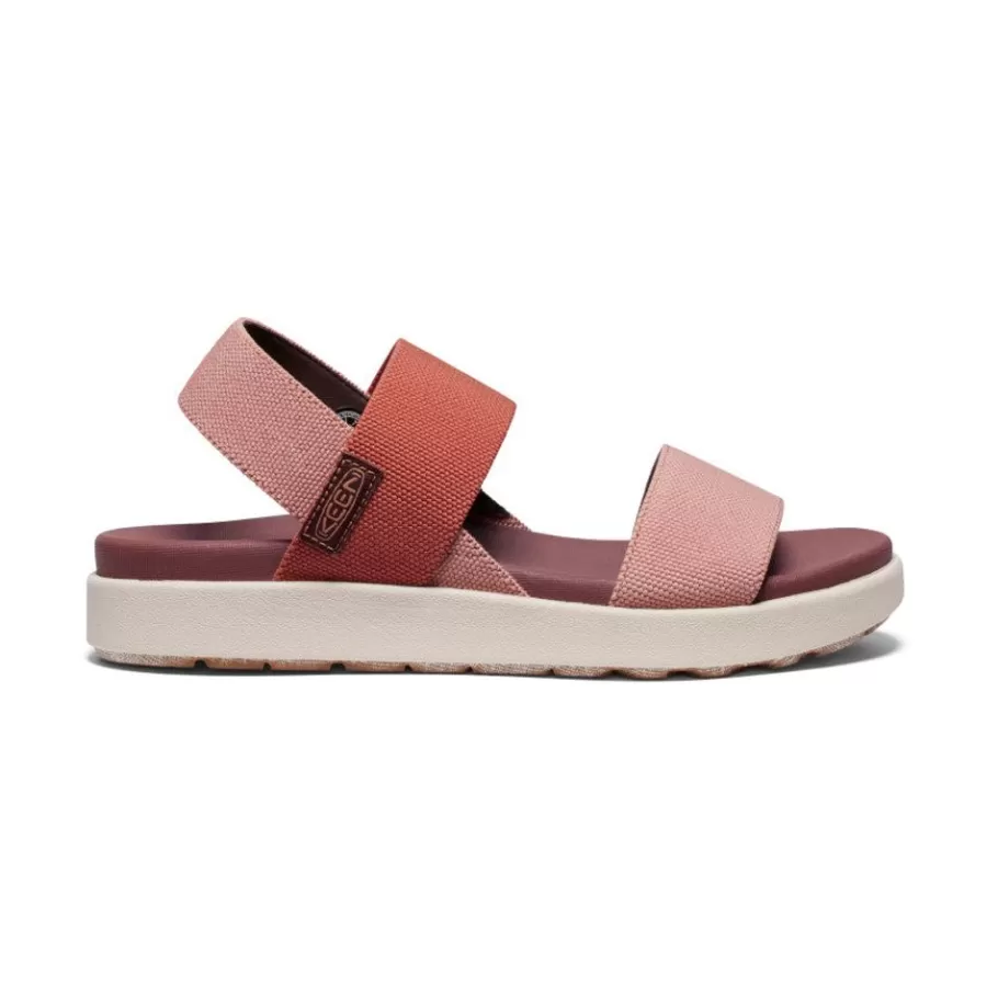 Women KEEN Sandals-Women'S Elle Backstrap Sandal | Cork/Baked Clay