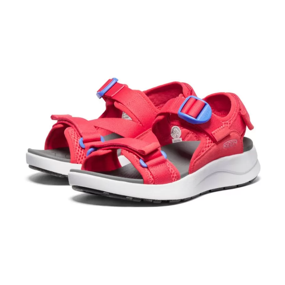 Women KEEN Sandals-Women'S Elle Sport Backstrap Sandal | Cayenne/Marina