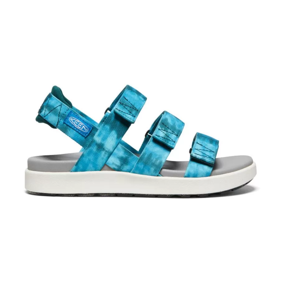 Women KEEN Sandals-Women'S Elle Strappy | Seamoss Tie Dye/Star White