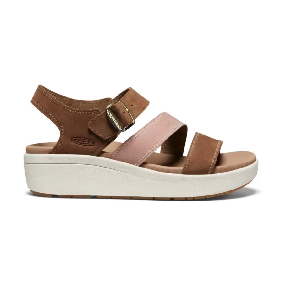 Women KEEN Sandals-Women'S Ellecity Backstrap | Toasted Coconut/Fawn