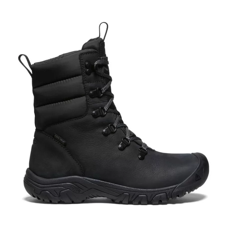 Women KEEN Boots-Women'S Greta Waterproof Boot | Black/Black