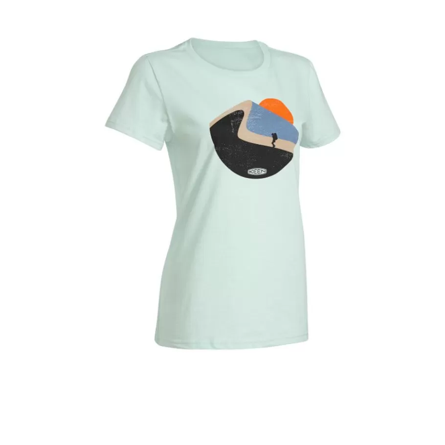 Women KEEN Accessories-Women'S Hike More Tee | Whispering Blue