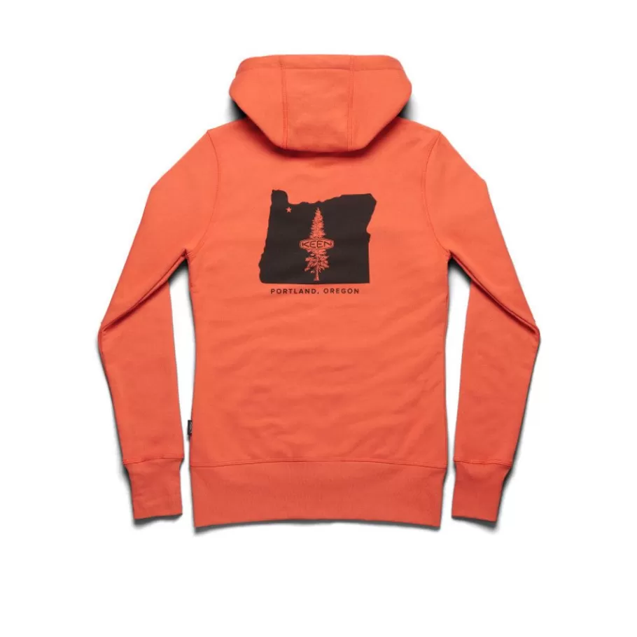 Women KEEN Accessories-Women'S Pnw Hoodie | Burnt Ochre