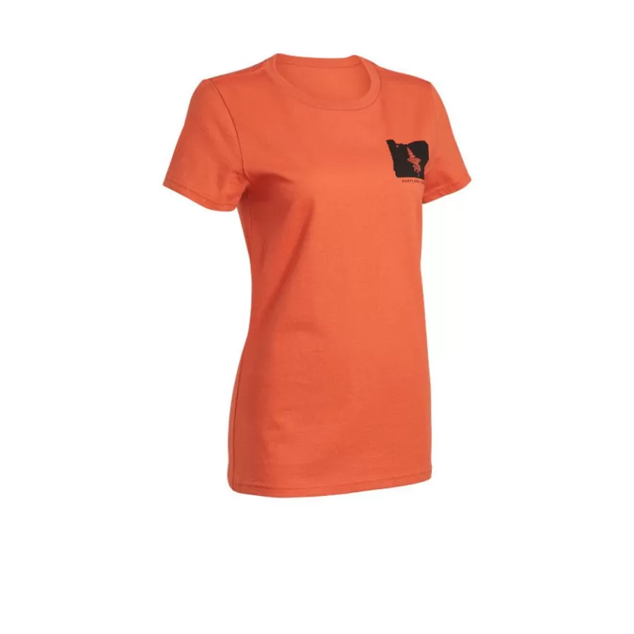 Women KEEN Accessories-Women'S Pnw Tee | Burnt Ochre