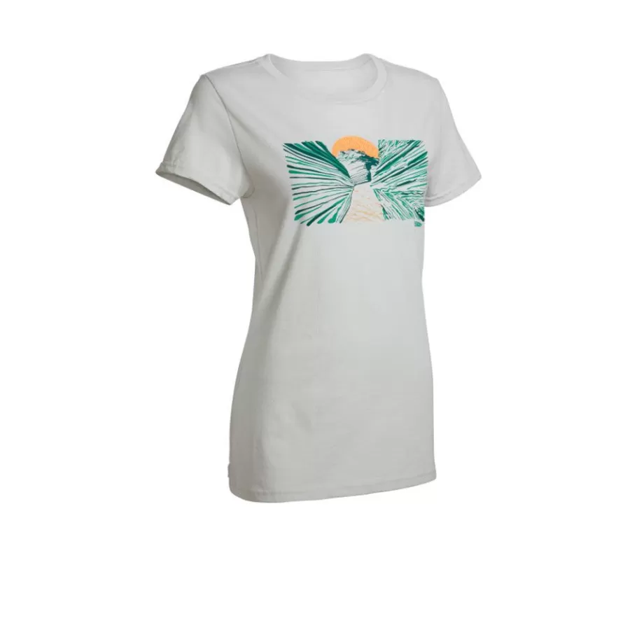 Women KEEN Accessories-Women'S Slot Canyon Tee | Harbor Mist