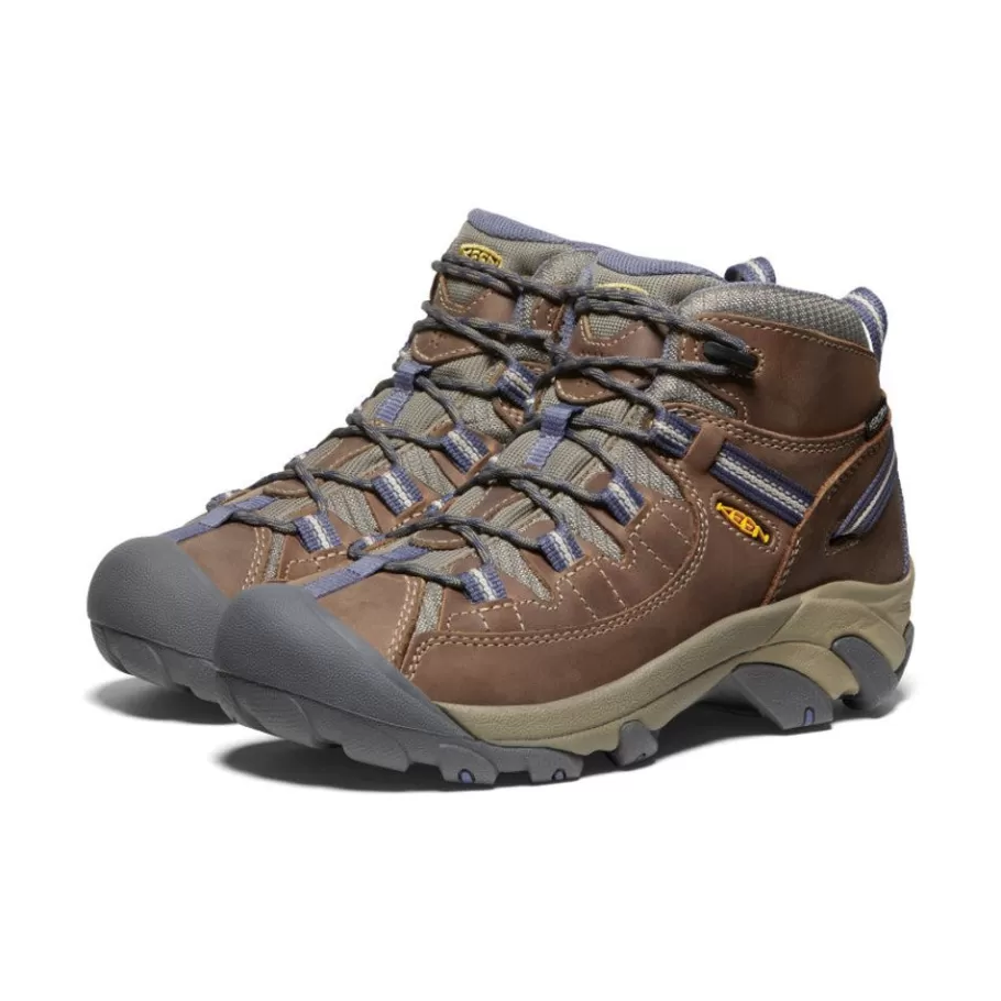 Women KEEN Boots-Women'S Targhee Ii Waterproof Mid | Goat/Crown Blue