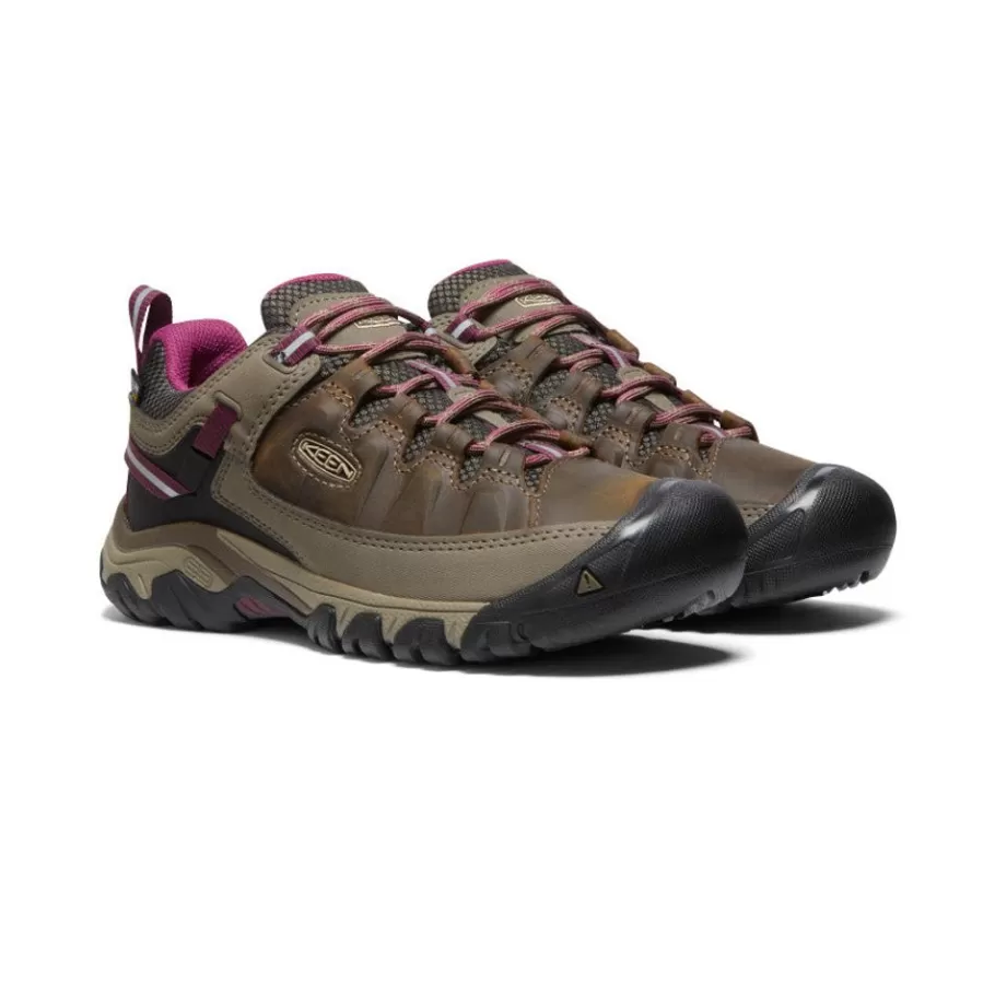 Women KEEN Shoes-Women'S Targhee Iii Waterproof | Weiss/Boysenberry