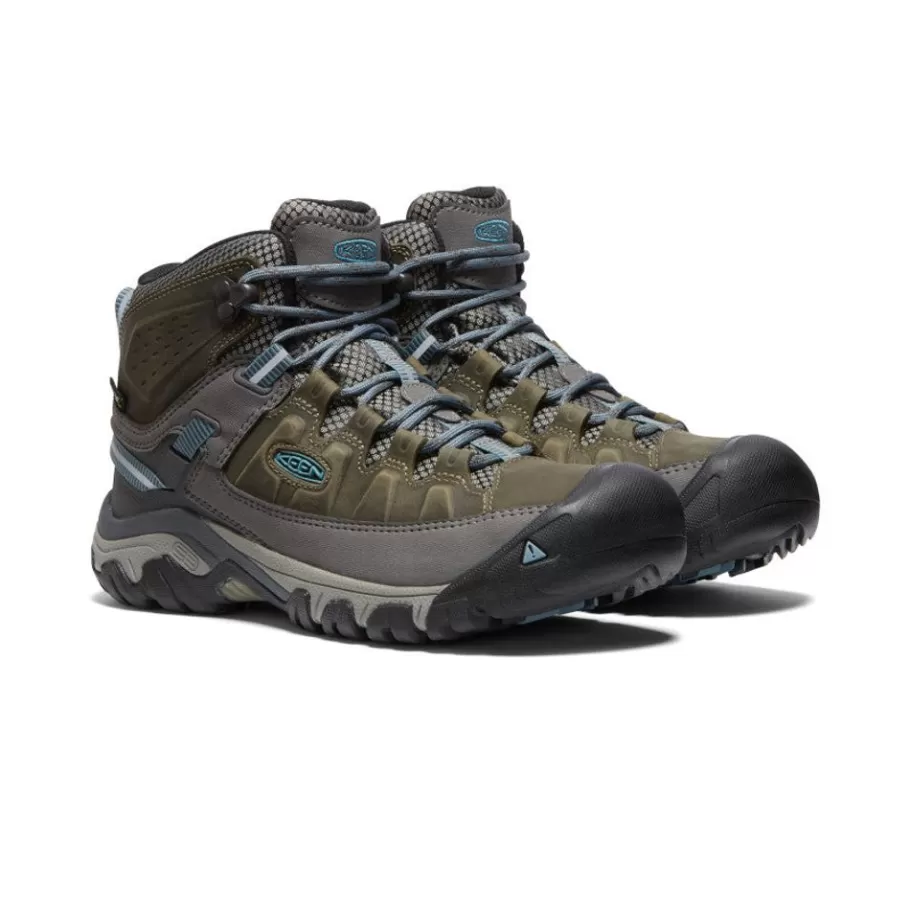 Women KEEN Boots-Women'S Targhee Iii Waterproof Boot Wide | Magnet/Atlantic Blue