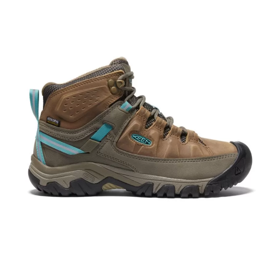 Women KEEN Boots-Women'S Targhee Iii Waterproof Mid | Toasted Coconut/Porcelain