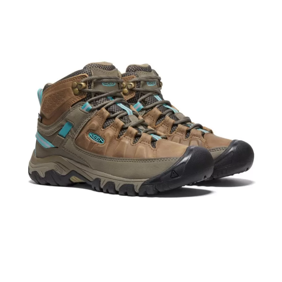 Women KEEN Boots-Women'S Targhee Iii Waterproof Mid | Toasted Coconut/Porcelain