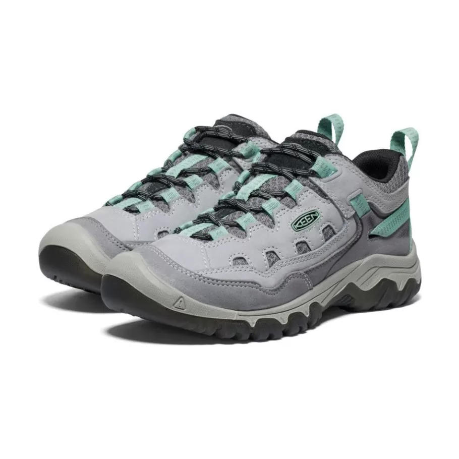 Women KEEN Shoes-Women'S Targhee Iv Vented Hiking Shoe | Alloy/Granite Green