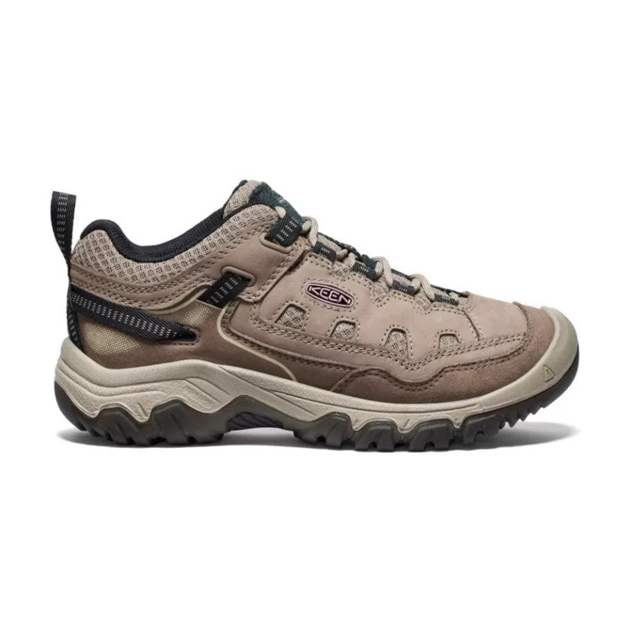 Women KEEN Shoes-Women'S Targhee Iv Vented Hiking Shoe | Brindle/Nostalgia Rose