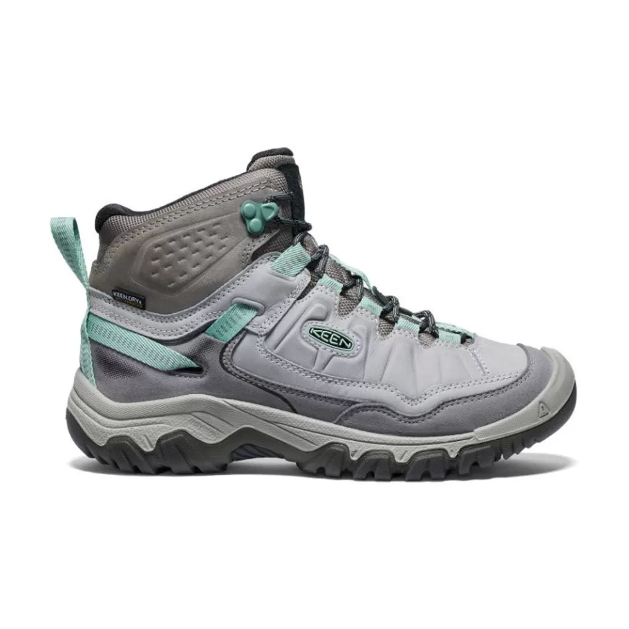 Women KEEN Boots-Women'S Targhee Iv Waterproof Hiking Boot | Alloy/Granite Green