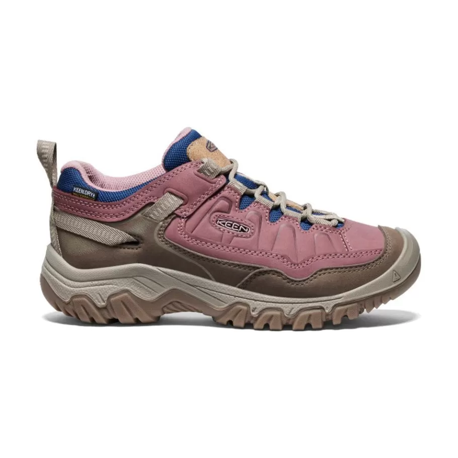 Women KEEN Shoes-Women'S Targhee Iv Waterproof Hiking Shoe | Rose Brown/Plaza Taupe