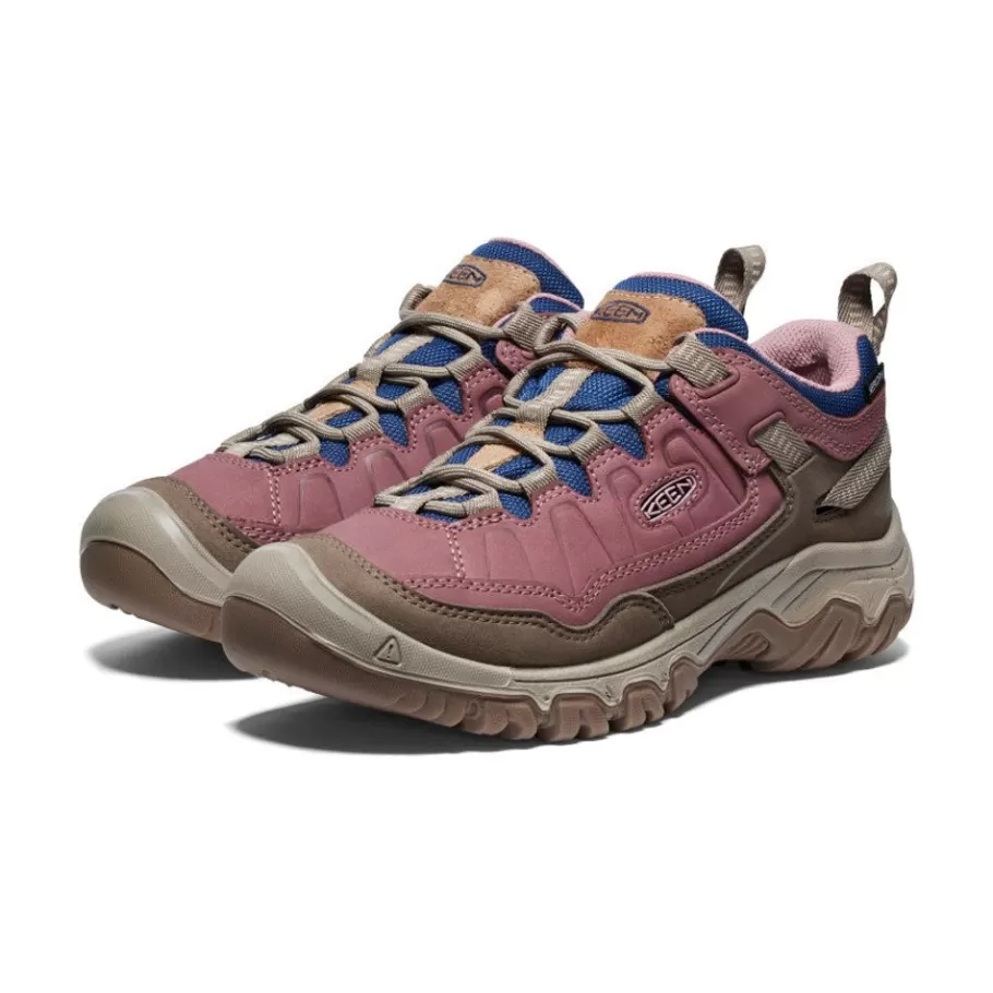 Women KEEN Shoes-Women'S Targhee Iv Waterproof Hiking Shoe | Rose Brown/Plaza Taupe