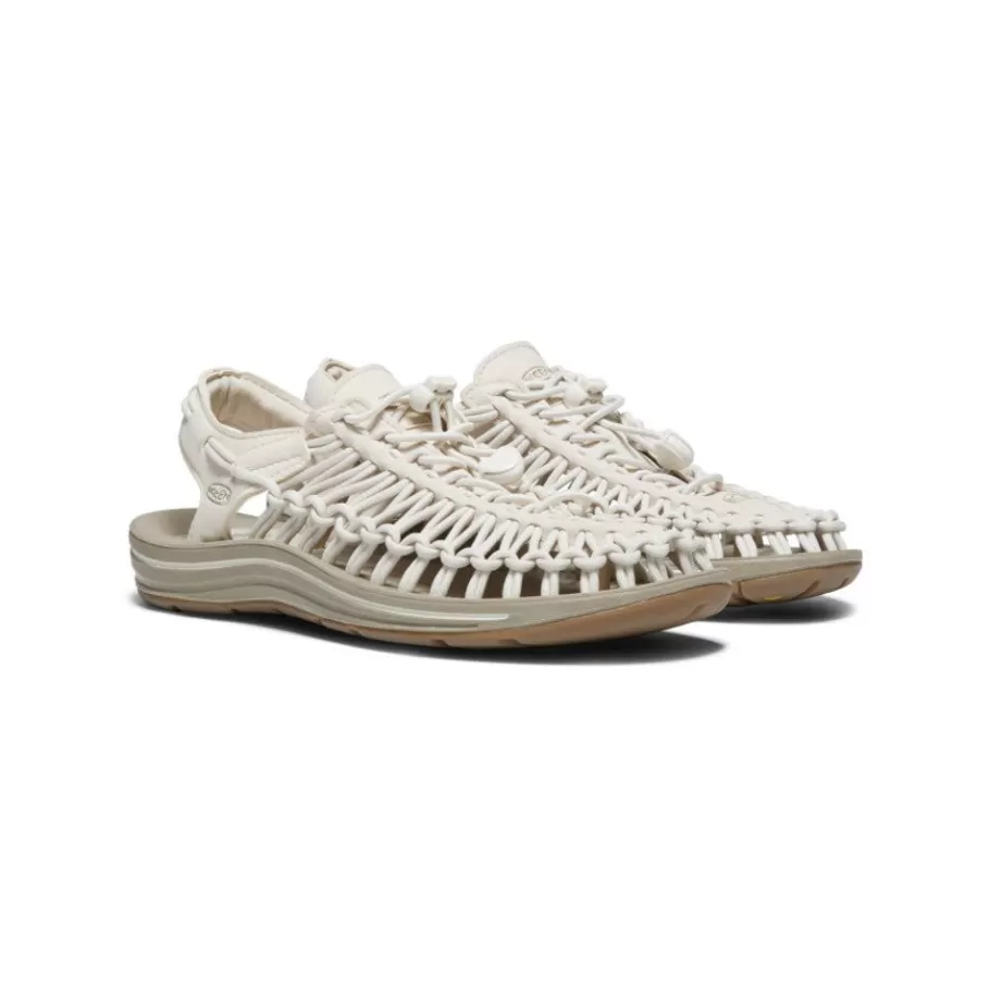 Women KEEN Sandals-Women'S Uneek Sneaker | White Cap/Cornstalk