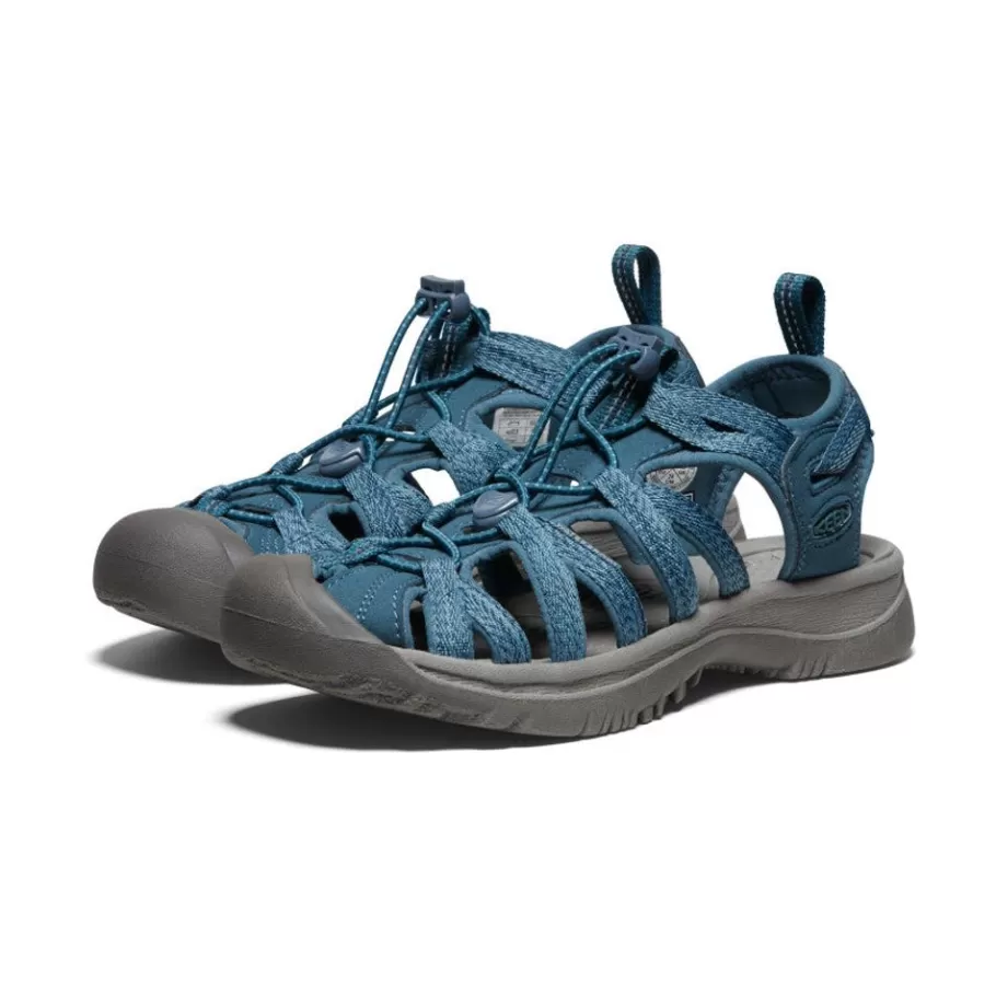 Women KEEN Sandals-Women'S Whisper | Smoke Blue