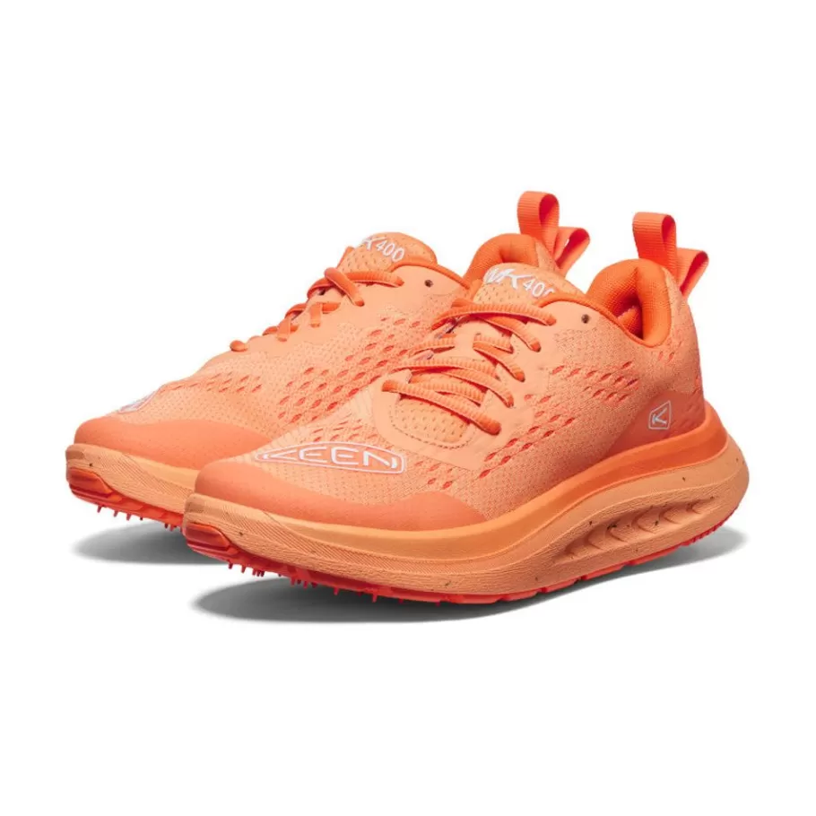 Women KEEN Shoes-Women'S Wk400 Walking Shoe | Tangerine