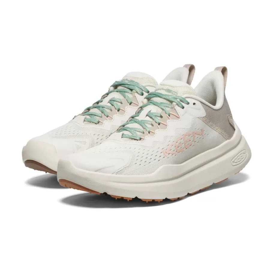 Women KEEN Shoes-Women'S Wk450 Walking Shoe | Birch/Peach Parfait