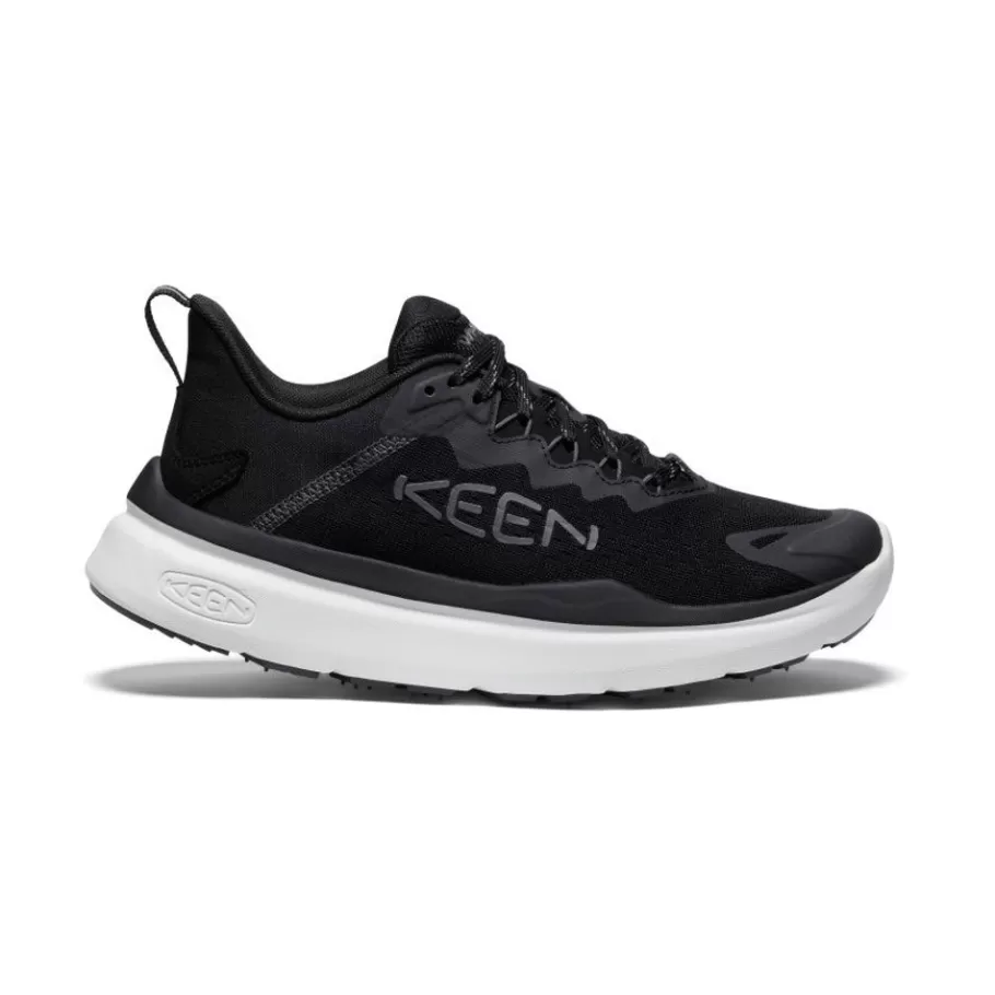 Women KEEN Shoes-Women'S Wk450 Walking Shoe | Black/Star White