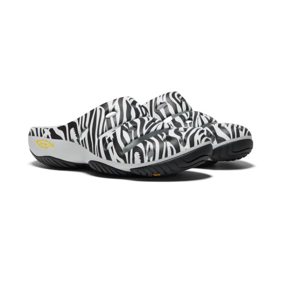 Women KEEN Slip-Ons-Women'S Yogui Arts | Atms Zebra Star