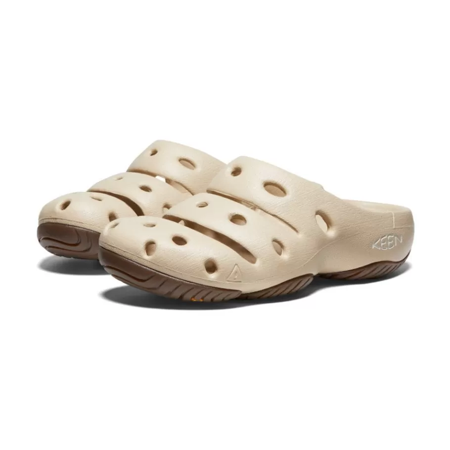 Women KEEN Slip-Ons-Women'S Yogui Clog | Safari/Silver Birch