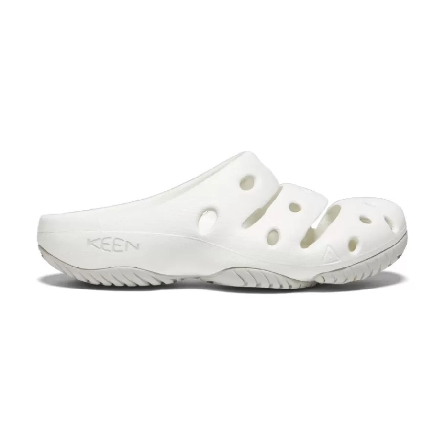 Women KEEN Slip-Ons-Women'S Yogui Clog | Star White/Vapor