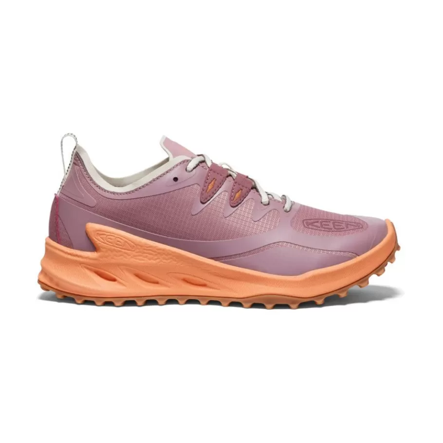 Women KEEN Shoes-Women'S Zionic Speed Hiking Shoe | Nostalgia Rose/Tangerine