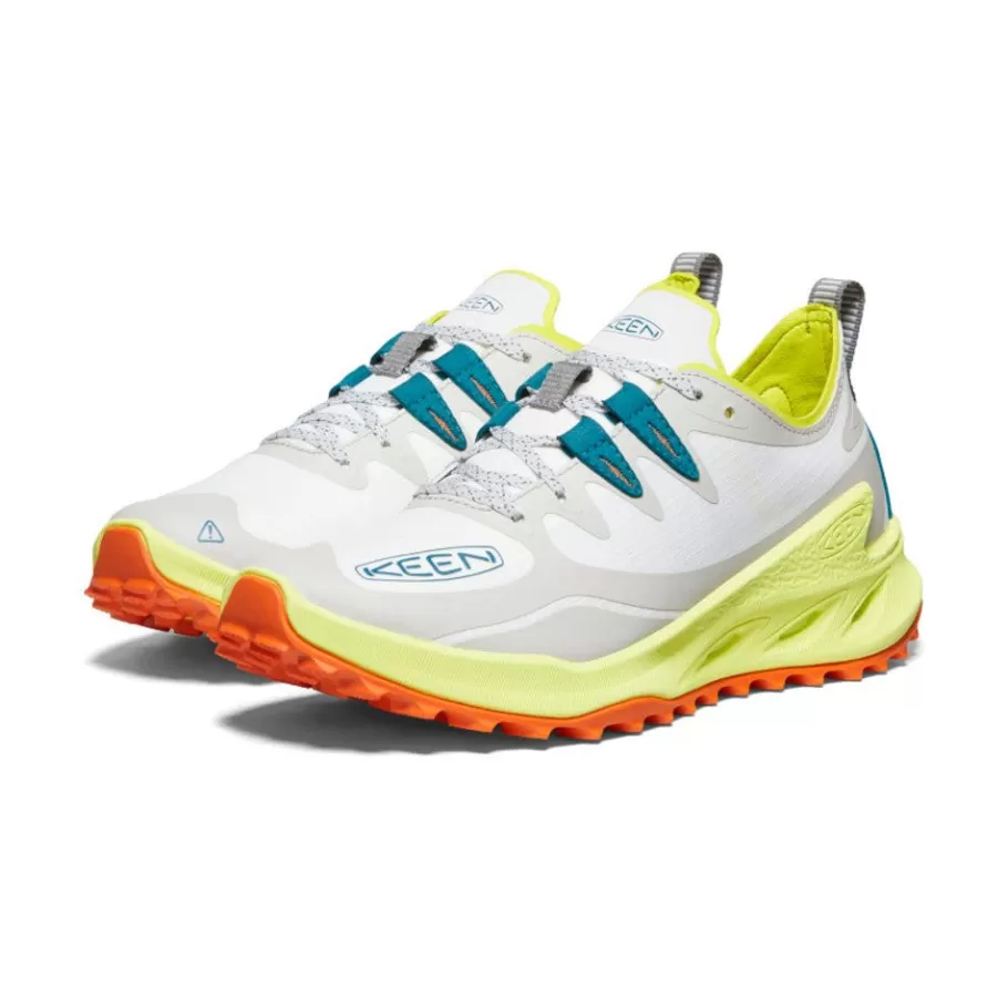 Women KEEN Shoes-Women'S Zionic Speed Hiking Shoe | Star White/Evening Primrose