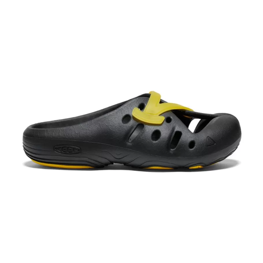 Women KEEN Slip-Ons-Yogeez Clog | Black/ Yellow